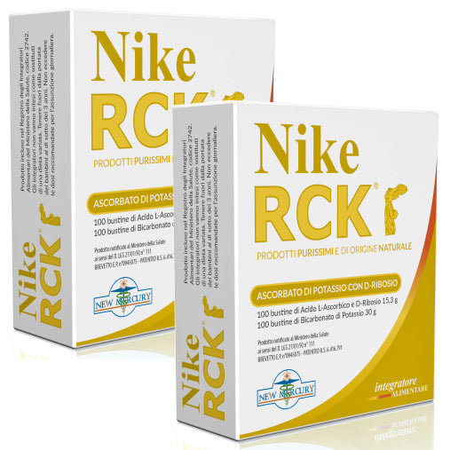 Nike RCK Ascorbato di potassio con d-ribosio 100 dosi (200 BUSTINE)